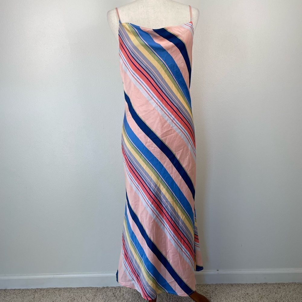 NWT Lucy Paris Strappy Midi Dress Size 8